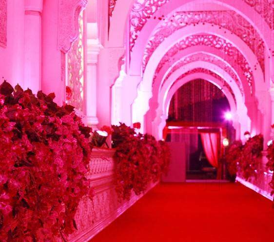 7 Heaven Banquet — hall ceiling and lighting grid